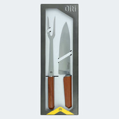 Kit Churrasco Oiti Brasa - Faca Chef 8 3001/8 e Garfo 9 - 3001/8 C1
