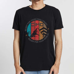 Camiseta Com Estampa Cimo Montanhas